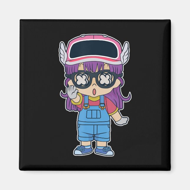 Arale Norimaki Dr Slump Manga Anime Cartoon Lover  Magnet (Front)