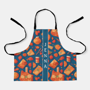 Arambourgiania Mosaic Colourful Custom Pattern Apron