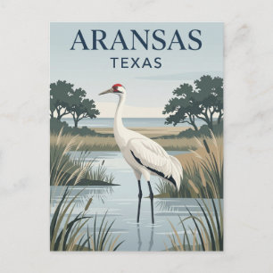 Aransas National Wildlife Refuge USA Postcard