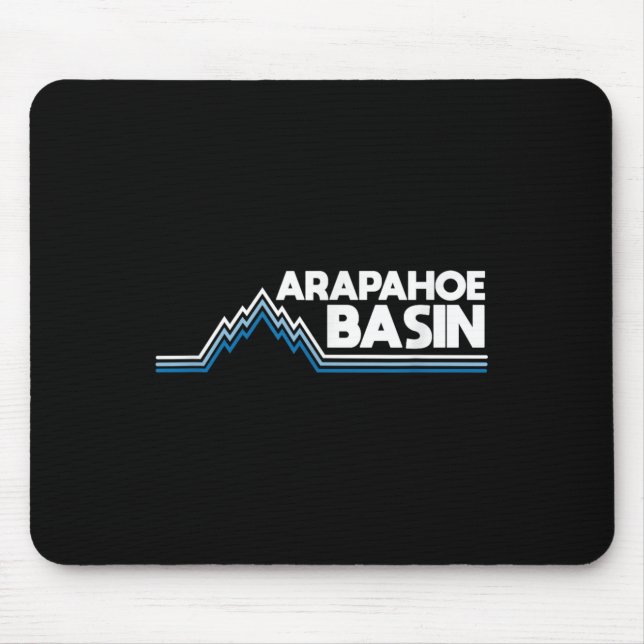 Arapacute Ss Cute Ss Basin Snowboarding Skiing Sno Mouse Pad (Front)
