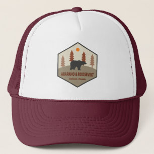 Arapaho And Roosevelt National Forests Bear Trucker Hat