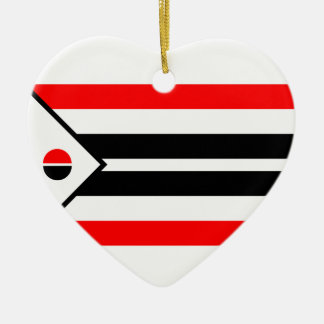 Arapaho Flag Ceramic Ornament