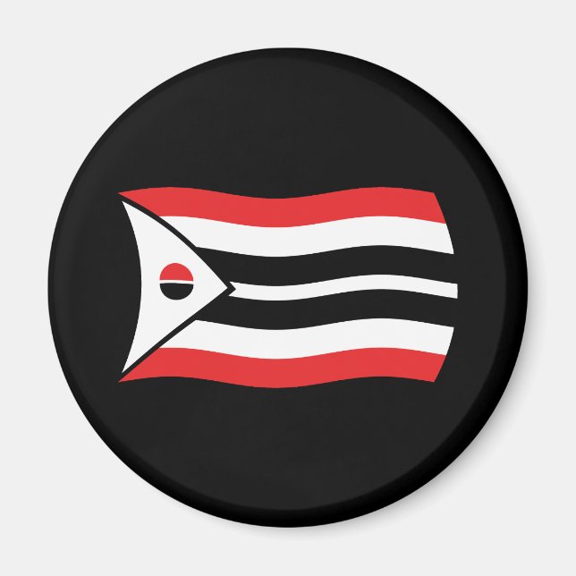 Arapaho Tribe Flag Magnet (Front)