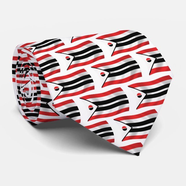 Arapaho Tribe Flag Tie (Rolled)