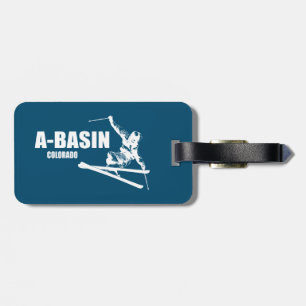 Arapahoe Basin Colorado Skier Luggage Tag