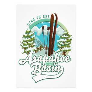 Arapahoe Basin Utah ski logo Photo Print