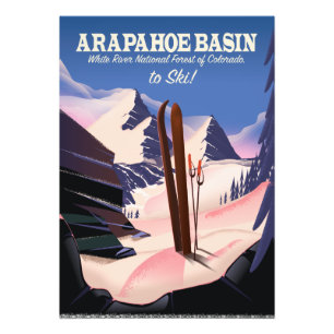 Arapahoe Basin,White River National Forest Ski Photo Print
