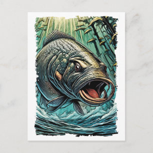 Arapaima Monster Fish For EXTREME ANGLERS Amazon Postcard