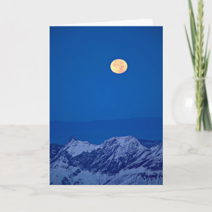 Aravis Mountains   Mont Blanc Range Card