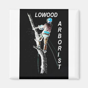 Arb Art Arborist Tree Surgeon Chainsaw  Landscape Magnet