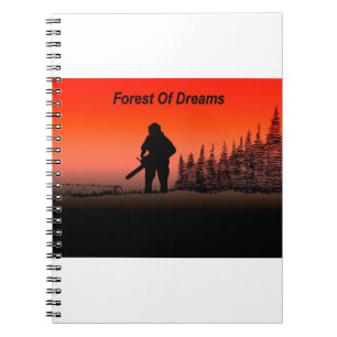 Arb Art Arborist Tree Surgeon Chainsaw Landscape Notebook
