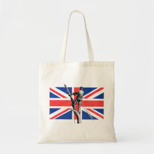 Arb Art Arborist Tree Surgeon Chainsaw Tote Bag