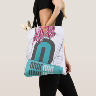Arberor Brand All-Over-Print Tote Bag 