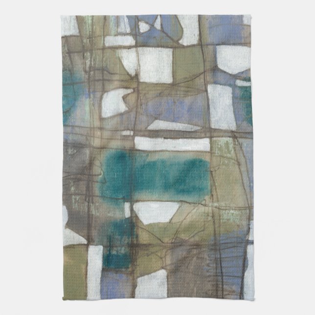 Arbitrary Selection I Tea Towel (Vertical)