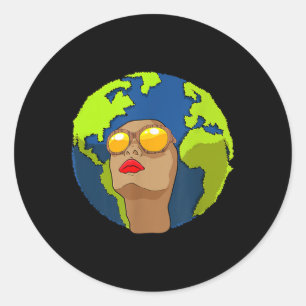 Arbor Day Mother Earth Day Kids Boys Women Men Classic Round Sticker