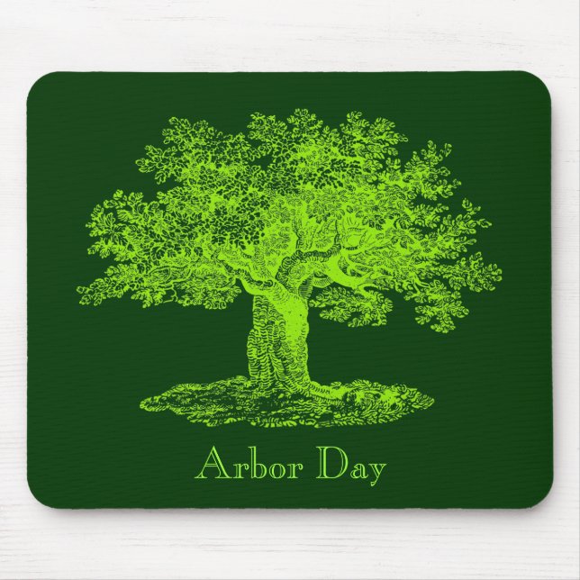 Arbor Day Mouse Pad (Front)