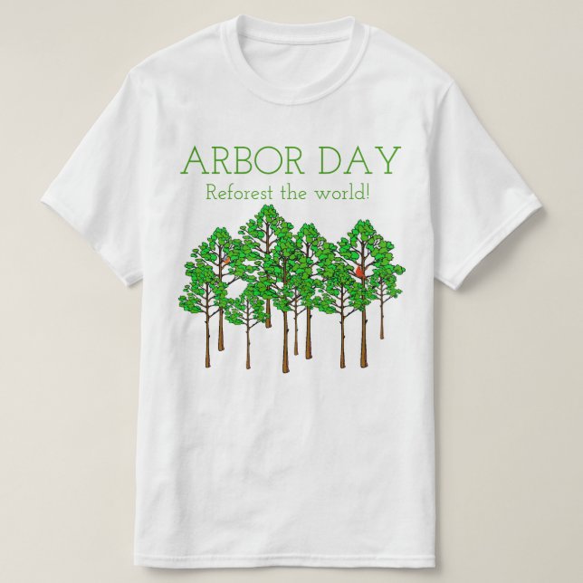 Arbor Day T-Shirt (Design Front)