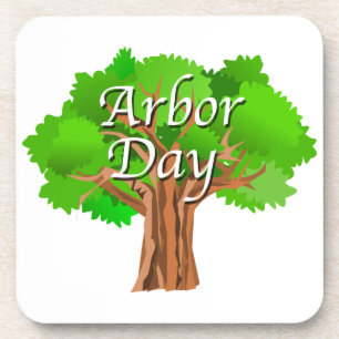 Arbor Day Tree Holiday Coaster