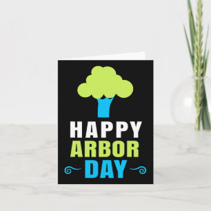 Arbor Day Tree Hugger Tree Care For A Happy Arbor  Card