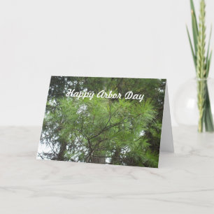 Arbor Day-trees Card