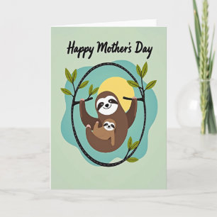 Arboreal Mothers Day Art Card