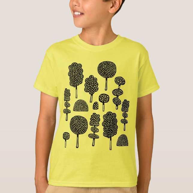 Arboretum 230715 - Black T-Shirt (Front)