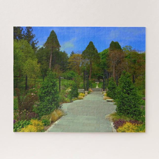 Arboretum Philadelphia. Christmas Greetings Jigsaw Puzzle (Horizontal)