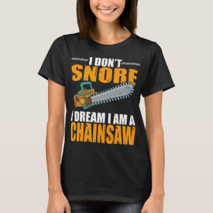 Arborist Chainsaw Logger Tree Surgeon Lumberjack T-Shirt