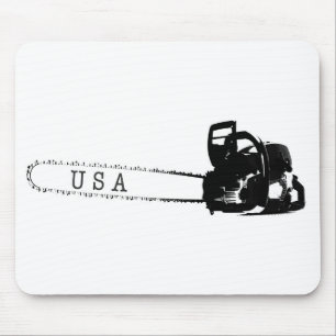 Arborist chainsaw tree surgeon Gift Present Mouse Pad