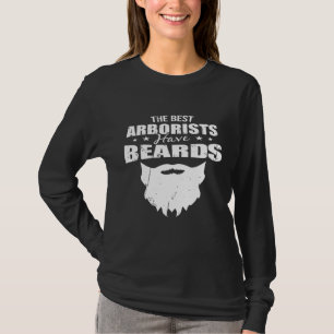 Arborist Dad Bearded Tree Surgeon Wood T-Shirt