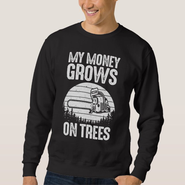 Arborist Logger Men Cool Tree Climber Lumberjack 2 Sweatshirt (Front)
