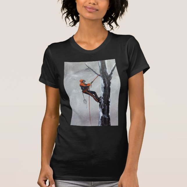 Arborist Long Haul Husqvarna T-Shirt (Front)