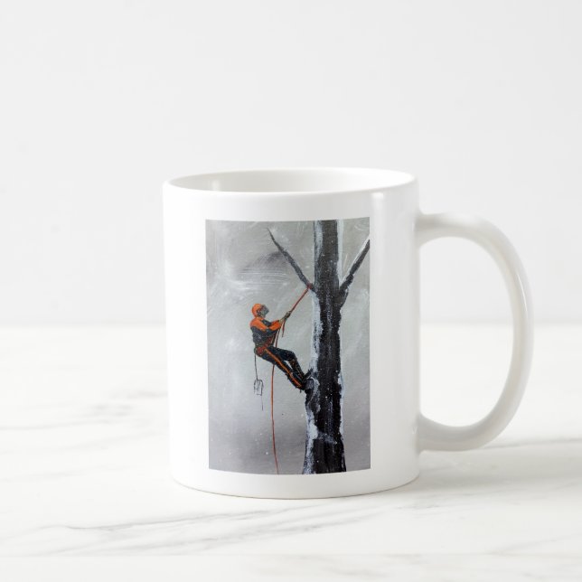 Arborist Long Haul Stihl .Husqvarna Coffee Mug (Right)