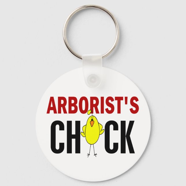 Arborist’s Chick Key Ring (Front)