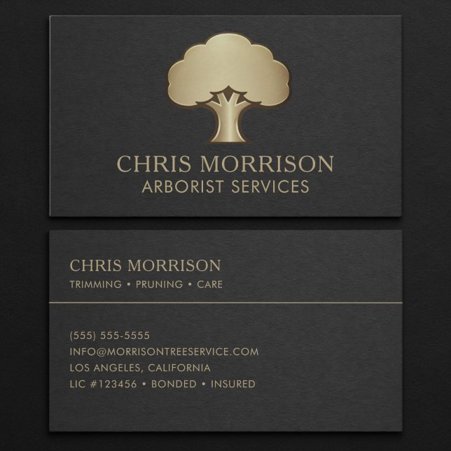 Arborist Services Business Card (Creator Uploaded)