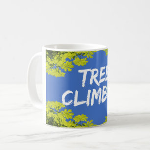 Arborist: Tree climber Leafy Green Coffee Mug