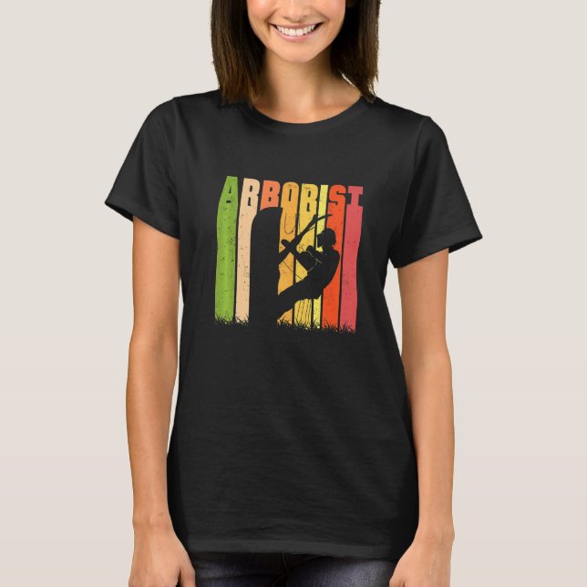 Arborist Tree Climber T-Shirt (Front)