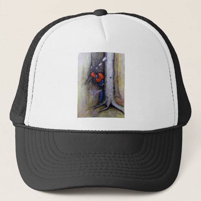 Arborist tree surgeon husqvarna trucker hat (Front)