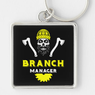 Arborist Tree Surgeon Key Ring