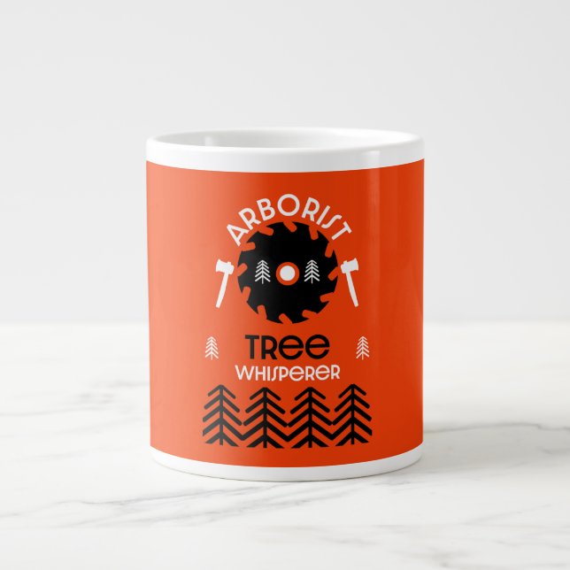  Arborist Tree Surgeon Large Coffee Mug (Front)