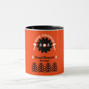 Arborist Tree Surgeon Mug