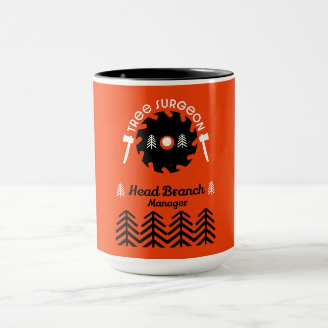  Arborist Tree Surgeon Mug (Center)
