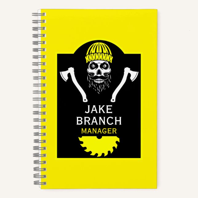  Arborist Tree Surgeon Notebook (Front)
