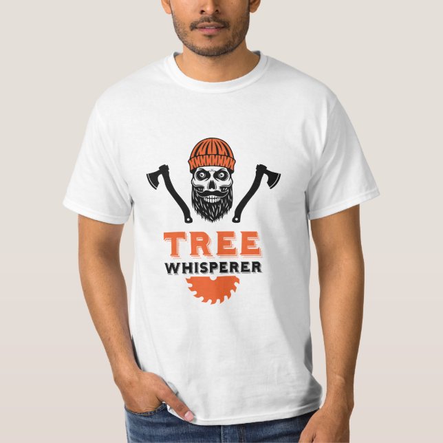  Arborist Tree Surgeon T-Shirt (Front)