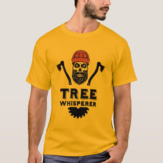  Arborist Tree Surgeon T-Shirt (Front)