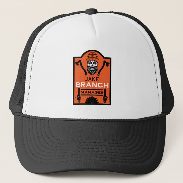  Arborist Tree Surgeon Trucker Hat (Front)
