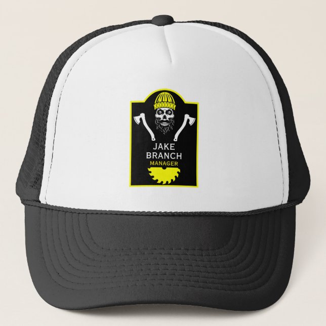  Arborist Tree Surgeon Trucker Hat (Front)