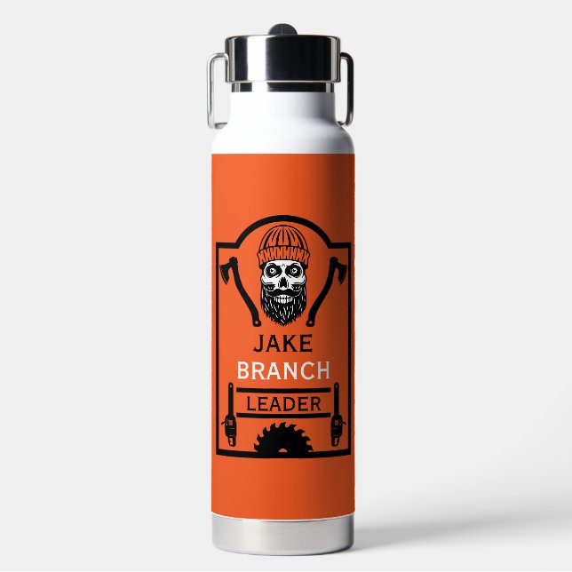  Arborist Tree Surgeon Water Bottle (Front)