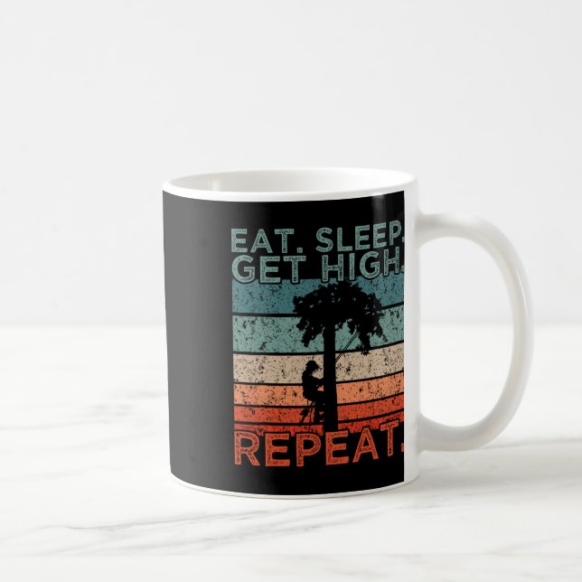 Arborist Woodworker Outfit Logger  Coffee Mug (Right)