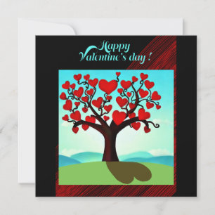  Arbre d’amour - Valentine’s day Card
